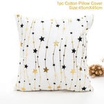 FENGRISE 45x45cm Cotton Linen Merry Christmas Cover Cushion Christmas Decor for Home Happy New Year Decor 2019 Navidad Xmas Gift