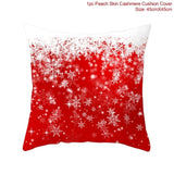 FENGRISE 45x45cm Cotton Linen Merry Christmas Cover Cushion Christmas Decor for Home Happy New Year Decor 2019 Navidad Xmas Gift