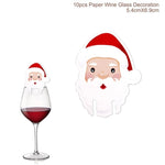 FENGRISE Santa Claus Wine Bottle Cover Christmas Decorations For Home 2019 Christmas Stocking Gift Navidad New Year's Decor 2020