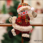 New Year 2020 Cute Christmas Dolls Santa Claus/Snowman/Elk Noel Christmas Tree Decoration for home Xmas Navidad 2019 Kids Gift