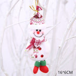 New Year 2020 Cute Christmas Dolls Santa Claus/Snowman/Elk Noel Christmas Tree Decoration for home Xmas Navidad 2019 Kids Gift