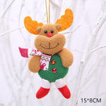 New Year 2020 Cute Christmas Dolls Santa Claus/Snowman/Elk Noel Christmas Tree Decoration for home Xmas Navidad 2019 Kids Gift