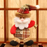 New Year 2020 Cute Christmas Dolls Santa Claus/Snowman/Elk Noel Christmas Tree Decoration for home Xmas Navidad 2019 Kids Gift