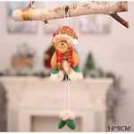 New Year 2020 Cute Christmas Dolls Santa Claus/Snowman/Elk Noel Christmas Tree Decoration for home Xmas Navidad 2019 Kids Gift