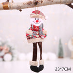 New Year 2020 Cute Christmas Dolls Santa Claus/Snowman/Elk Noel Christmas Tree Decoration for home Xmas Navidad 2019 Kids Gift