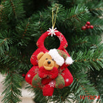 New Year 2020 Cute Christmas Dolls Santa Claus/Snowman/Elk Noel Christmas Tree Decoration for home Xmas Navidad 2019 Kids Gift