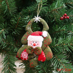 New Year 2020 Cute Christmas Dolls Santa Claus/Snowman/Elk Noel Christmas Tree Decoration for home Xmas Navidad 2019 Kids Gift